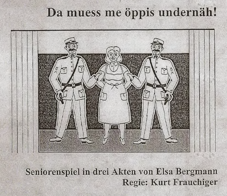 Flyer Titelbild von „Da mues me öppis undernäh“ Flyer Titelbild von „Da mues me öppis undernäh“