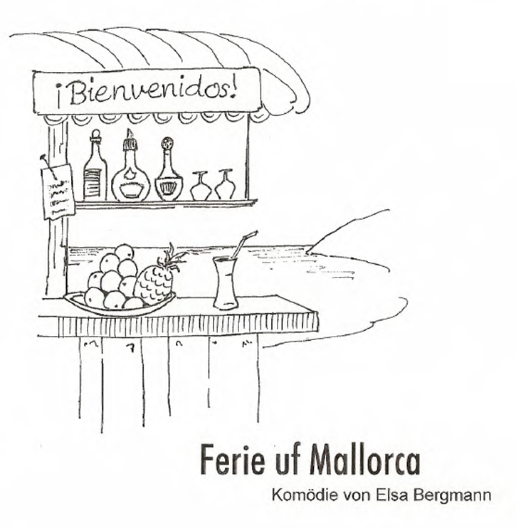 Flyer Titelbild von Ferie uf Mallorca